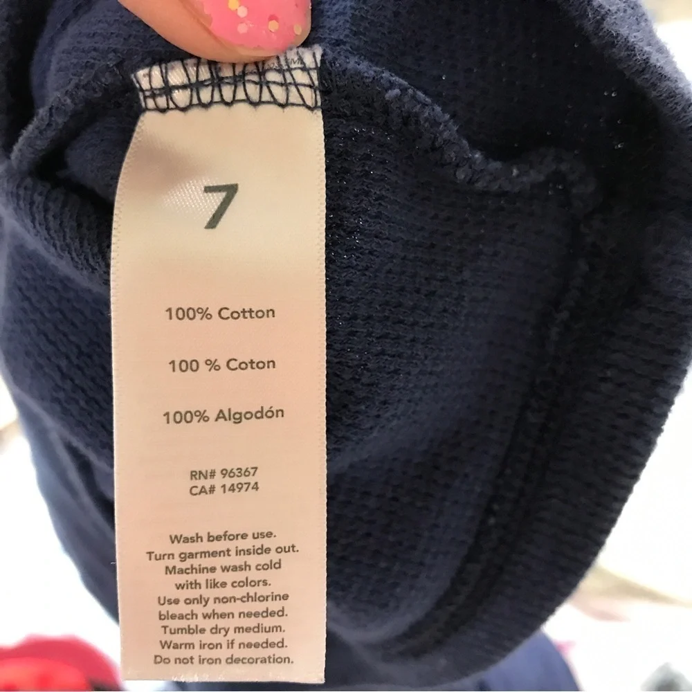 3/$15 Oshkosh boys blue thermal long sleeve shirt